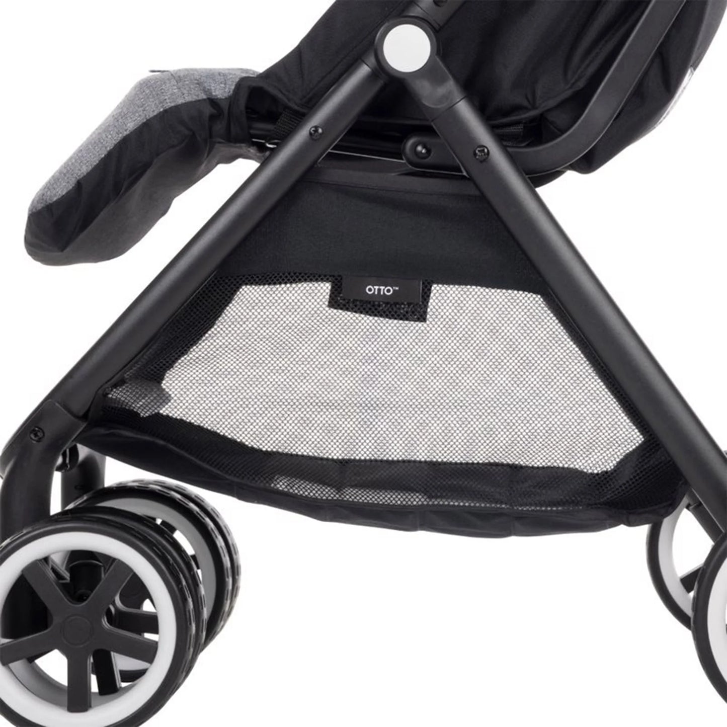 Gold Otto Self Folding Lightweight Kids Travel Stroller, Moonstone Gray