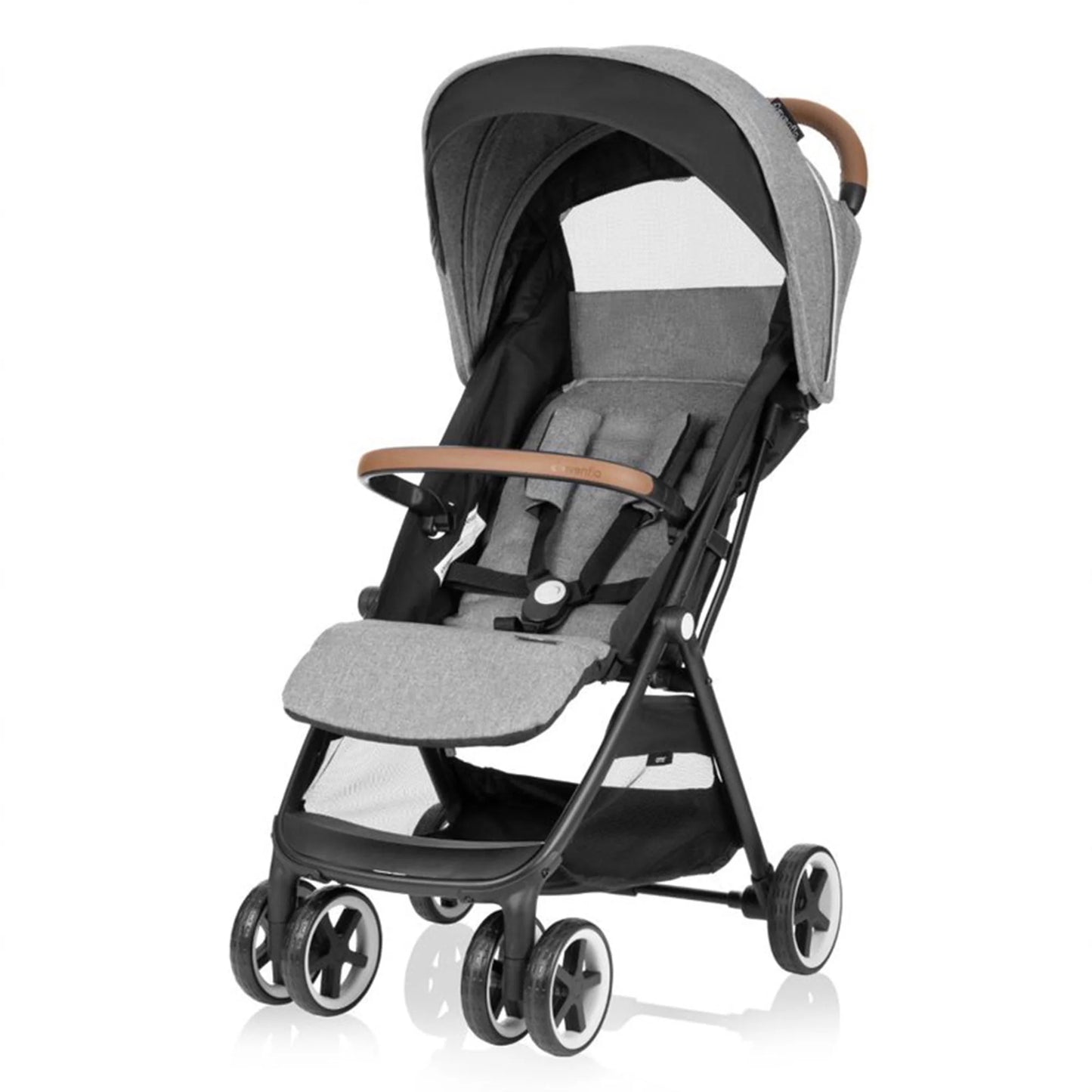 Gold Otto Self Folding Lightweight Kids Travel Stroller, Moonstone Gray