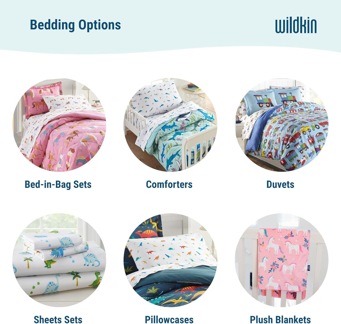 Kids 100% Cotton Flannel Toddler Sheet Set for Boys & Girls, Bed Set Includes Top Sheet, Fitted Sheet, Pillow Case, Flannel Bed Sheets for Cozy Cuddles (Dinosaur Land)
