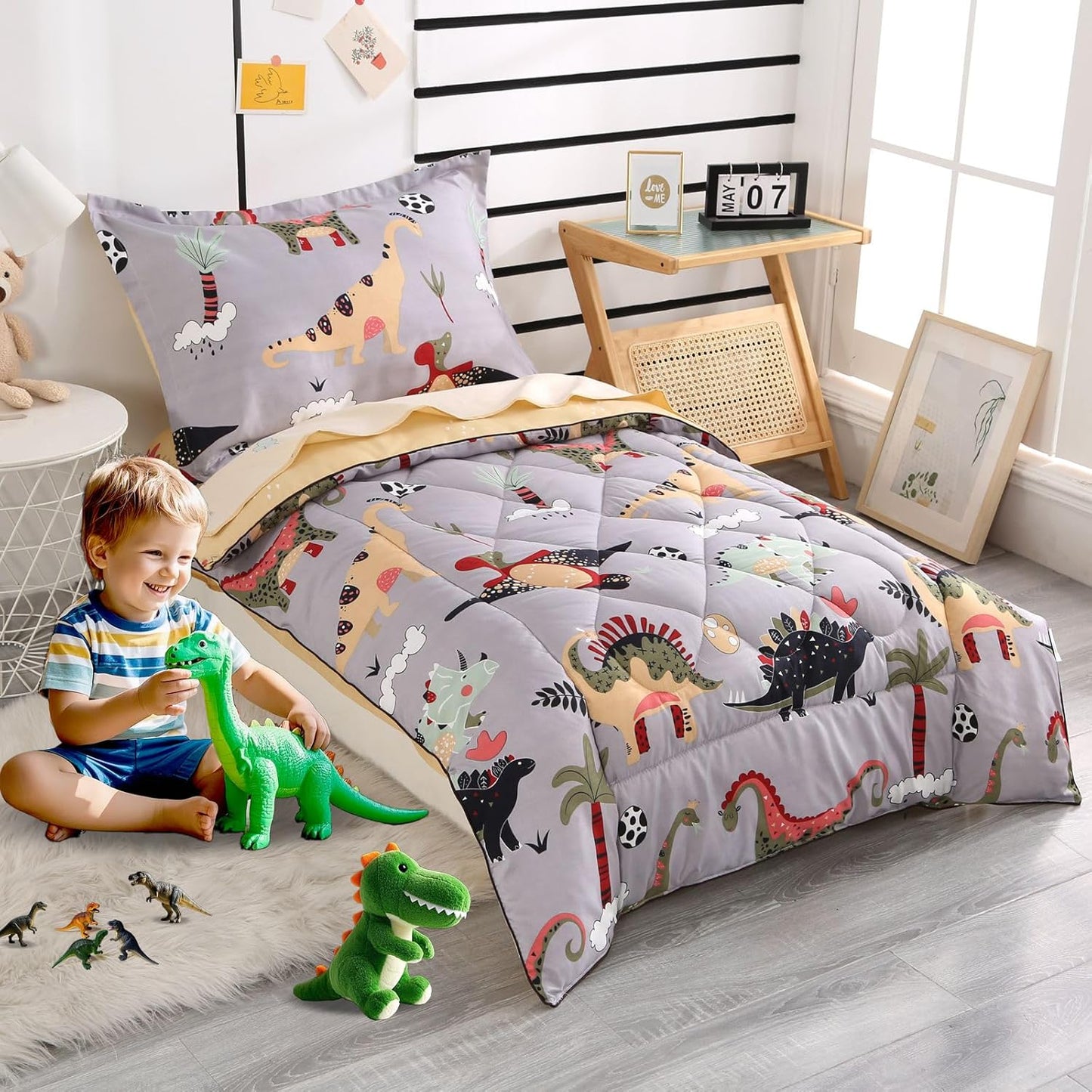 Dinosaur Toddler Bedding Sets